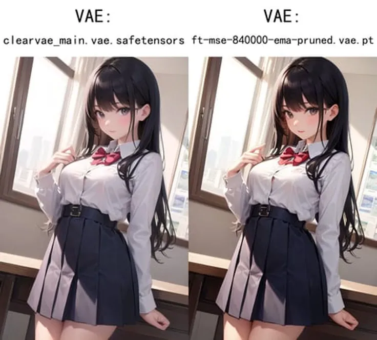 (masterpiece:1.2, best quality), (milf:1.1), long hair, day, korean school uniform,
