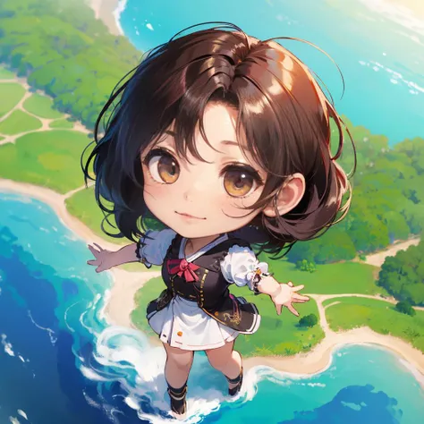 (masterpiece:1.4, best quality:1.4, higres, 8k, UHD, real picture:1.4), insanely detailed, distinct image,
(((chibi, big head, small body, (full body)))), sayuri,
(1girl, female), perfect anatomy, detailed hair, detailed face, detailed skin, detailed eyes, <lora:doa_sayuri:0.6>
