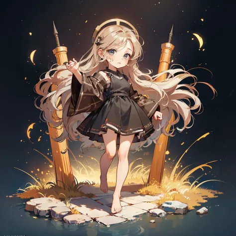 (masterpiece:1.4, best quality:1.4, higres, 8k, UHD, real picture:1.4), insanely detailed, distinct image,
(((chibi, big head, small body, (full body)))),
(1girl, female), perfect anatomy, detailed hair, detailed face, detailed skin, detailed eyes, <lora:akane_bunny-08:1>