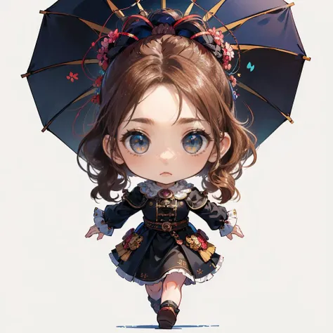 (masterpiece:1.4, best quality:1.4, higres, 8k, UHD, real picture:1.4), insanely detailed, distinct image,
((chibi, big head, small body, (full body))),
(1girl, female), perfect anatomy, detailed hair, detailed face, detailed skin, detailed eyes, <lora:a3r1th-v1b:1>