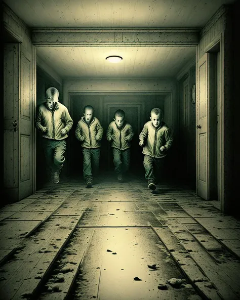 Panicked, they raced back down to the basement, hoping to find some answers in the book. But as they read on, they realized they had stumbled upon something far more sinister than they could have ever imagined