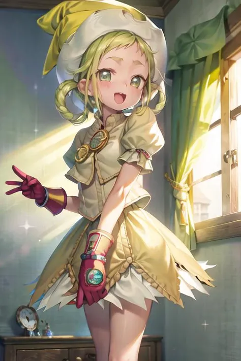ojaskmmkmgc, standing, smile, bedroom <lora:asuka-momoko-witch:1>