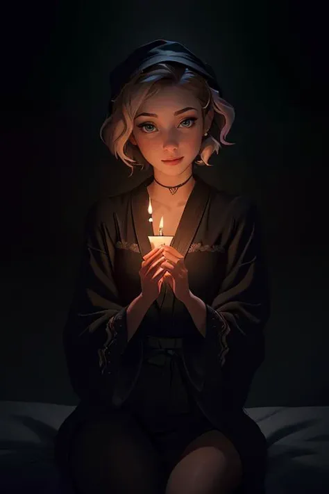 DEN_lani_lane,
(in a dark room in (pitch black:1.2) amongst a (candle light vigil:1.2), (candles:1.1), (candle light:1.1), (pitch black room:1.2), (darkness:1.1), wearing a (sheer robe:1.1), robe, sheer, (lots of candles:1.2):1.2),
bokeh, f1.4, 40mm, photorealistic, raw, 8k, textured skin, skin pores, intricate details <lora:epi_noiseoffset2:1>, epiCRealism