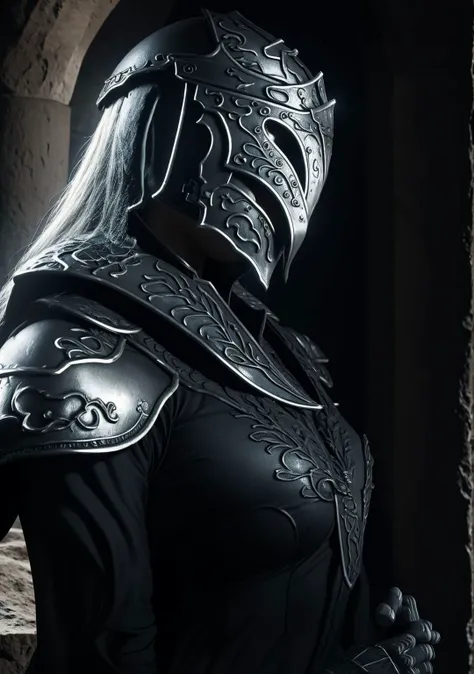 masterpiece,best quality,realism,upper body,woman,knight,detailed,cinematic lighting,castle background,Yuria_of_Londor,<lora:Yuria_of_Londor:0.8>,
