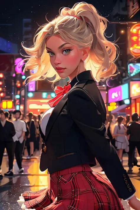 Merger_rya_delphia,
(walking down Hollywood boulevard, a busy street scene, public, bustling, crowds, wearing a skirt and blazer:1.2),
bokeh, f1.4, 40mm, photorealistic, raw, 8k, textured skin, skin pores, intricate details <lora:epi_noiseoffset2:1>, epiCRealism <lora:ClothingAdjuster3:-1>