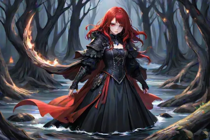 More comatose than twilight Redder than the flow of blood Buried in the stream of time In thy great name I hereby pledge myself to the darkness I hereby pledge myself to the darkness To all that is foolish By me and by thee! And give them equal destruction!