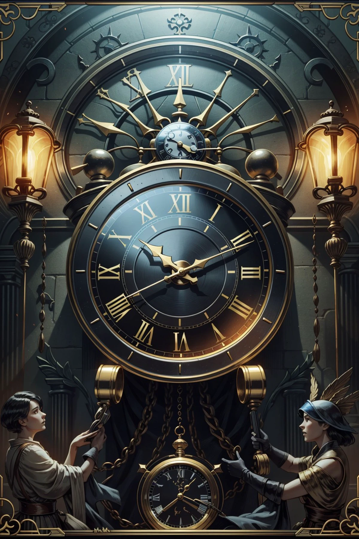 clock, gwentCB01_soul3142,<lora:gwentCB01-10:0.7>,