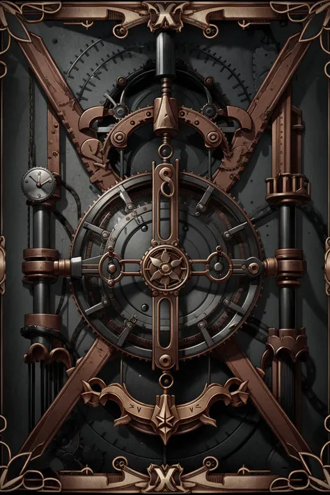 steampunk, frame, gwentCB01_soul3142,<lora:gwentCB01-10:1>,