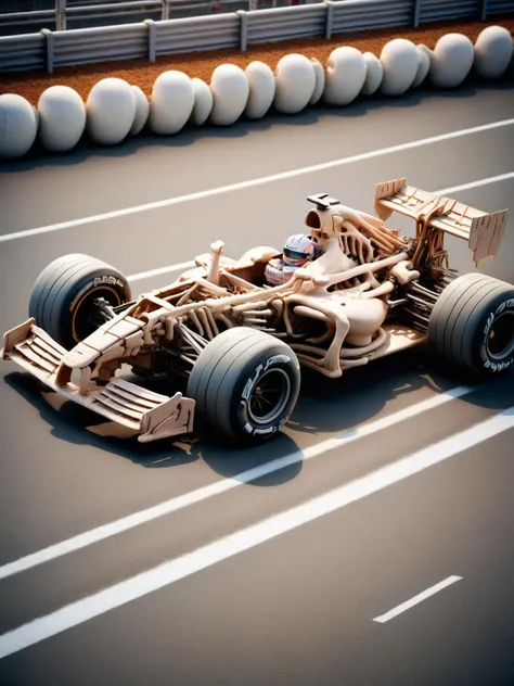 An F1 race car made of ral-bnz,racing along the track <lora:ral-bnz-sdxl:1>, <lora:EnvyBetterHiresFixXL01:0:hr=1>