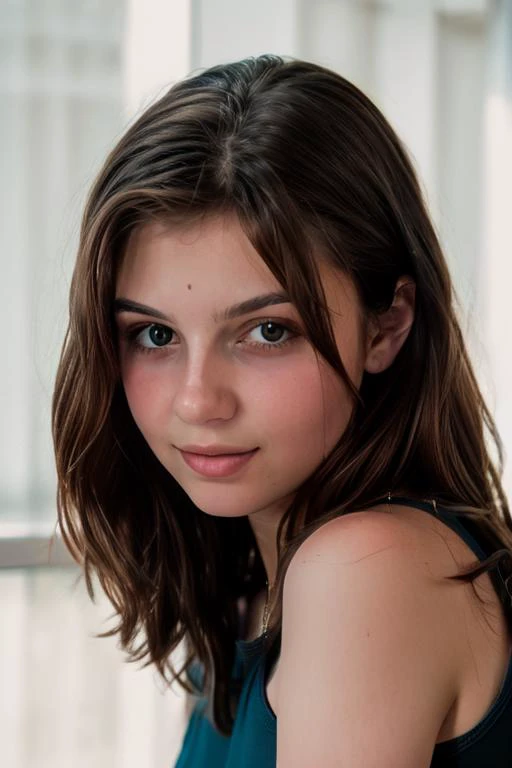 <lora:Pavlina:0.8>, full color portrait of a young woman, natural light, RAW photo, subject, 8k uhd, dslr, soft lighting, high quality, film grain, Fujifilm XT3