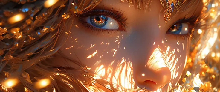 An extremely delicate and beautiful girl, intricately detailed beautiful Flamboyant eyes, Rays of sun, [(details:1.2): [ (many small details:1.3) : [ (many ultrasmall details: 1.2):(very detailed ultrasmall edges and microrelief:1.5):0.7 ]: 0.4 ] :0.2], 
break
close up her eyes, 
break
simple background, Fantasy Lighting,
break
best quality, masterpiece, highres, ultra high res, ultra photoreal, professional, absurdres, ultra detailed, extremely detailed, intricately detailed, HDR, UHD, 64K,