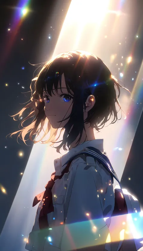 <lora:add-detail-xl:1> (masterpiece:1. 3), (2D:1. 0), (anime:1. 0), (illustration:1. 0), (sharp:1. 2), (hard light:1. 0), (shadow:1. 0), (reflection, refraction:0. 8), (light rays, dappled light, light glare, lens flare, Tyndall effect:1. 0), (clear, shiny:1. 0), (best quality:1. 2), (ultra-detailed:1. 0), (extremely intricate:1. 0), (blurry foreground, cinematic light, ray tracing:1. 1), (bright_colors, dark_intense_shadows:1. 1), (impasto, colorful:1. 2), (warm_light_from_below, glow_white_particles:1. 1), (Ensemble_Stars! _\(style\):0. 95). wolf_boy, anthro, uploaded_on_e621, solo, upper_body, cowbow_shot, male_focus, furry_kemono, furry_male, cub, young_male, bishounen, 11_years_old, kawaii, cute, fancy, fragile, cool, handsome. detailed_fluffy_fur, tuft, (white_fur, body_fur, oil_skin, skin_with_fluffy_fur:1. 3), animal_nose, animal_ear_fluff, fluffy_paws, pawpads, animal_hand, fluffy_big_tail. blue_clothes, (hooded_cloak, hood_up:1. 5), male_short_hair, white_hair, blue_eyes, one_eye_closed, bangs, closed_mouth, smile, light_blush, hands_up, holding_star, bottomless, (knees_together_feet_apart, sitting:1. 2), looking_at_viewer. (night, starry_sky, crescent_moon, star_\(sky\), gem, plant, star_\(symbol\), sparkle), outdoors, scenery.