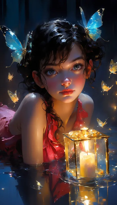 <lora:add-detail-xl:1> art by Jean-Gabriel Domergue, a cute teenage girl, digital art, a ultra hd detailed painting, Jean-Baptiste Monge style, bright, beautiful, splash, Glittering, cute and adorable, filigree, rim lighting, lights, extremely, magic, surreal, fantasy, digital art, wlop, artgerm and james jean