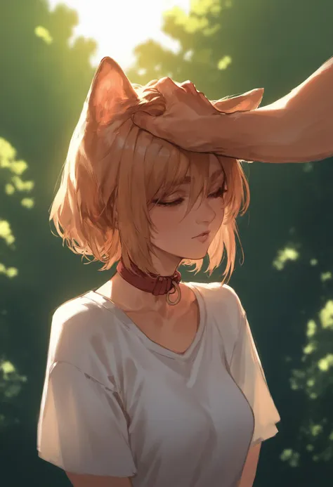 zPDXL, hi res
BREAK 1girl, catgirl, domestic dog, outside, sunlight, playing, joy, collar, head pat
<lora:scoreSlider_ponyXL_v10:1> <lora:polki_ponyXL_v10:0.8>