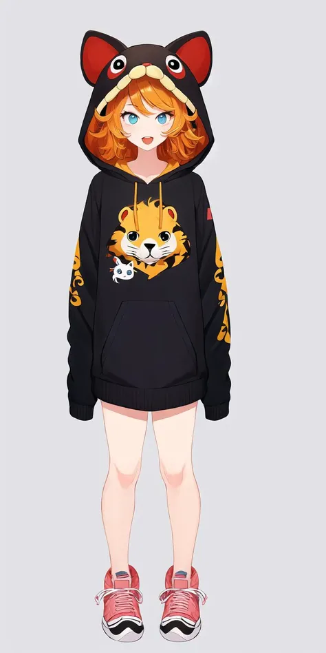 (masterpiece:1.3), (best quality),
1girl, hoodie, animal_hoodie, black_hoodie, full_body, standing  <hypernet:teste07:1>