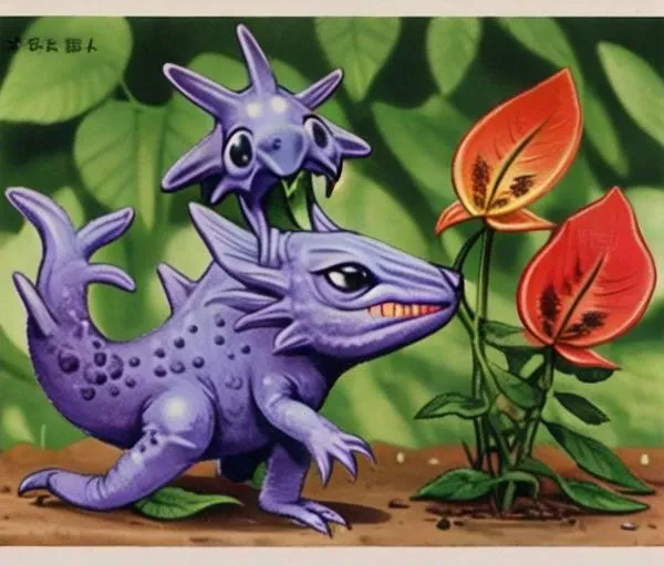 <lora:pachi:0.7>, pikmin \(creature\),