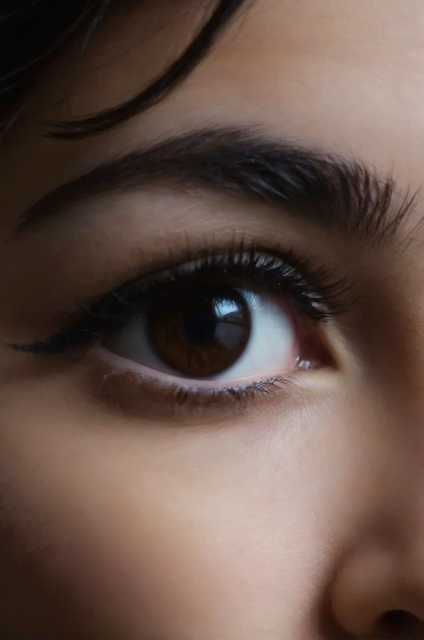 tv_Generic_25yo_Algerian, , flirty expression, extreme closeup shot, black background, , 8k resolution, highres, high detail, sharp focus, , 8k uhd,