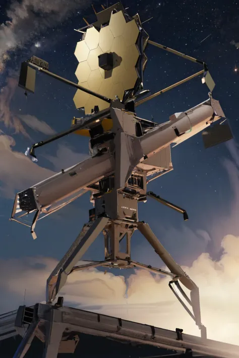 (masterpiece, best quality:1.2), jwst, towlauncher, tripod, space <lora:jwst-nasa-richy-v1:1> <lyco:tow-concept-richy-v2:0.9>
