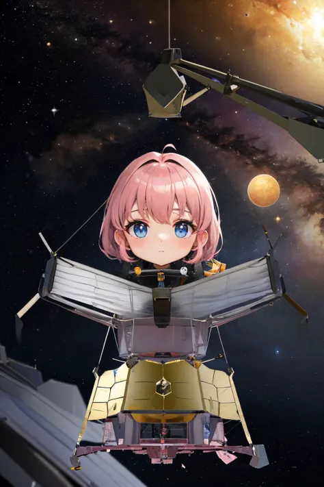 (masterpiece, best quality:1.2), jwst, chibi, space <lora:jwst-nasa-richy-v1:1>