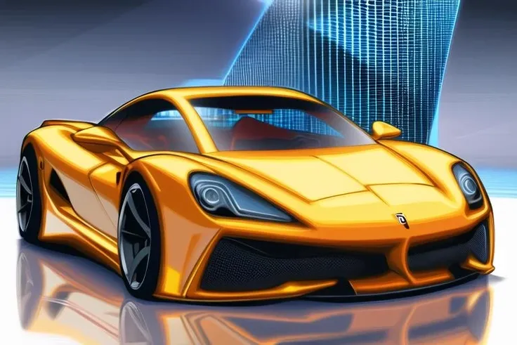 <lora:lpdesigns car_20230730124033:1.2> (ferrari: 1.2), sports car, silver, (cyberpunk: 2), (sci-fi: 1.8), (night city: 1.6), light rays, metallic, automotive design, arnold render, best quality, ultra high res, photograph, high details, 8k