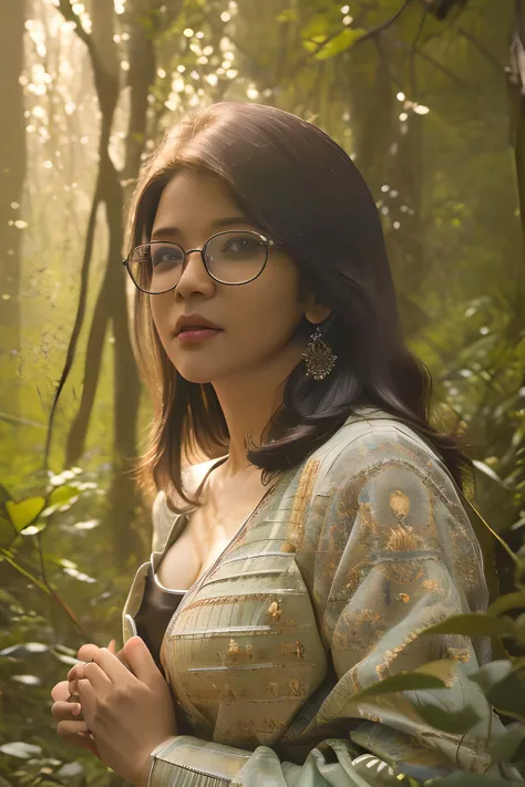 (best quality, masterpiece, detailed, realistic, photo-realistic, 35mm film, HDR, 4k, sharp focus, 8mm film grain, Highres:1.3), full body, Indian, 1girl, focusing on camera, leaning, cleavage, detailed masculine, realistic body, detailed eyes, detailed face, ultra high details, masterpiece , perfect eyes, outdoors, rubayetrehman, rubayet rehman,
forest, light,
<lora:Rubayet Rehman:0.8> <lora:lightV1:1>