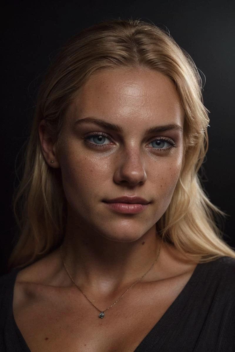 amateur style, (muted colors, cinematic, dim colors, soothing tones:1.2), vibrant, insanely detailed, hyperdetailed, (dark shot:1.2), (vsco:0.3), soft lighting, high quality, textured skin, detailed pupils, visible skin detail, skin fuzz, feminine expressions, blonde hair, dark blonde hair, medium breasts, thick thighs, realistic photo, young, cute, 18 years old, highly detailed, RAW photo, skin pores, skin fuzz, vellus hairs, subsurface scattering