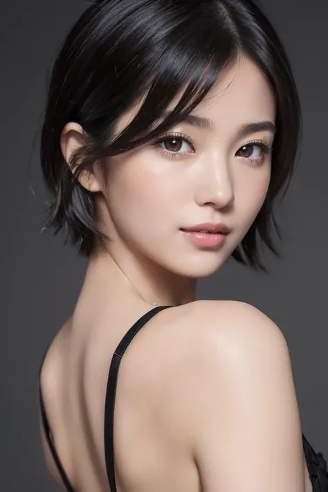 (High resolution:1.3), (16k, Photorealistic, Raw photo, Best image quality: 1.4), Japanese, (Three Girls), Beautiful Face, (A vivid face), (Black-haired、short hair:1.3), Beautiful Hairstyles, Realistic eyes, Beautifully detailed eyes, (Realistic Skin), Beautiful skins, attractive, 超A high resolution, Surreal, High detail, Golden Ratio, Highly detailed cute girl,(10 years old)