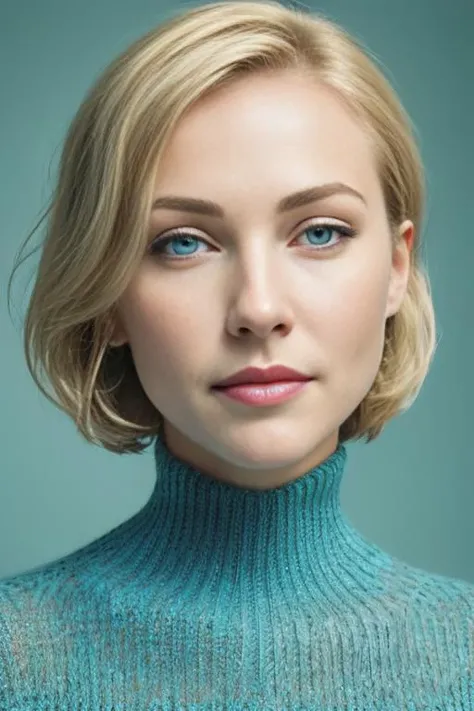 <lora:difConsistency_photo:0.5> (((Generate a magnificent, best quality illustration, ( wearing Chunky knit sweater dress tights ), Starlet, Average Height, Narrow Hips, Heart-Shaped Face, Dark Skin, Blonde Hair, light blue Eyes, Long Nose, Pouty Lips, Receding Chin, Shoulder-Length Hair, Thick Hair, Shaggy Cut, round breasts, Cuff earrings, golden matte lipstick, tenebrism oil painting, Mesmerizing, Fog))) BREAK ((photorealistic), realistic face, medium breasts), beautifully detailed woman, realistic face, detailed mouth, extremely detailed eyes_and_face, beautiful attractive face, beautiful detailed eyes, pronounced feminine feature, matte eyeshadow, eyelashes, eyeliner, perfect body, smooth skin BREAK color HD photo, dripping colors, (full body, high quality photo, masterpiece), HDR, 8K resolution, analogue RAW DSLR, best quality, absurdres, vivid vibrant colors, skin pores, intricate detail, (intricately detailed face_and_eyes), realistic human hands, sophisticated detail, (realistic lighting, sharp focus), centerfold, bokeh, official art, 8k wallpaper, ultra high res, professional photography kkw-ph1