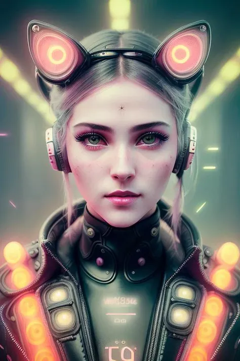 (Feminine Photo:1.3) of (Ultra detailed:1.3),(Lustful:1.3) masterpiece, best quality, hyper detail, face detail, (Medium Closeup:1.2) (photo:1.3) , Urss, detailed portrait neon operator girl cyberpunk futuristic neon reflective puffy coat, yellow lights reflection, greg rutkowski alexandros pyromallis nekro rene margitte illustrated perfect face, fine details, realistic shaded, fine-face, pretty face