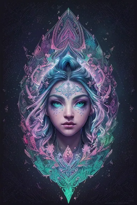 ultra detailed, astrophotography.  neon colors,  illustration of a viking as she sees the world while experiencing hallucinations, stoned, splash art, splashed neon colors, (iridiscent glowy smoke) ((motion effects)), best quality, wallpaper art, UHD, centered image, art, ((flat colors)), (cel-shading style) very bold neon colors, ((high saturation)) ink lines, psychedelic environment best quality, ink painting, acrylic, cute ice cornflowers, 2d, flat, adorable, vintage, art on a cracked paper, fairytale, storybook detailed illustration, cinematic, ultra highly detailed, tiny details, beautiful details, mystical, luminism, vibrant colors, complex background, centered, symmetry, painted, intricate, volumetric lighting, beautiful, rich deep colors masterpiece, sharp focus, ultra detailed, astrophotography, centered, symmetry, painted, intricate, volumetric lighting, beautiful, rich deep colors masterpiece, sharp focus, ultra detailed, astrophotography.