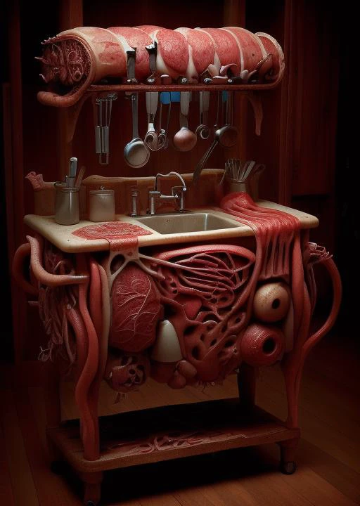 anatomictech kitchen sink <lora:AnatomicTech:1> <lora:ahegao,rolling_eyes:1>