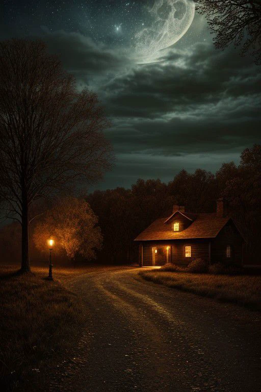 Vintage Shadowscape, detailed background, dark, darkness, night, glowing, highly detailed, 4k, high resolution, high quality, deep detailed,