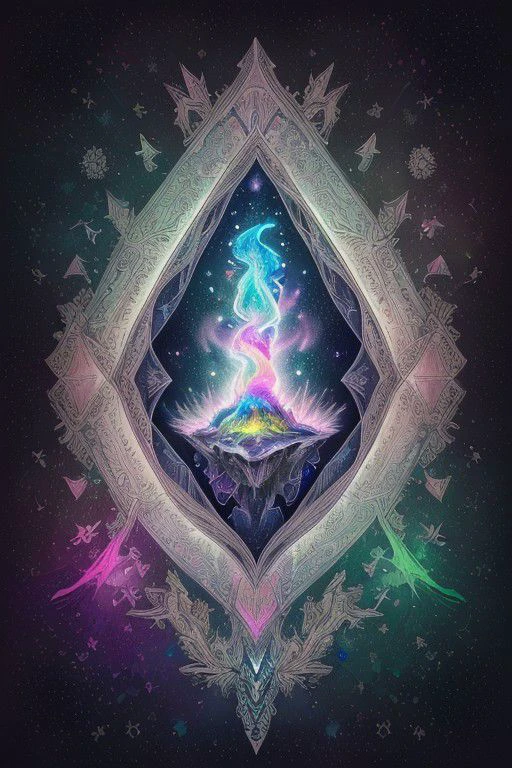 ultra detailed, astrophotography. neon colors, illustration of a viking as she sees the world while experiencing hallucinations, stoned, splash art, splashed neon colors, (iridiscent glowy smoke) ((motion effects)), best quality, wallpaper art, UHD, centered image, art, ((flat colors)), (cel-shading style) very bold neon colors, ((high saturation)) ink lines, psychedelic environment best quality, ink painting, acrylic, cute ice cornflowers, 2d, flat, adorable, vintage, art on a cracked paper, fairytale, storybook detailed illustration, cinematic, ultra highly detailed, tiny details, beautiful details, mystical, luminism, vibrant colors, complex background, centered, symmetry, painted, intricate, volumetric lighting, beautiful, rich deep colors masterpiece, sharp focus, ultra detailed, astrophotography, centered, symmetry, painted, intricate, volumetric lighting, beautiful, rich deep colors masterpiece, sharp focus, ultra detailed, astrophotography.