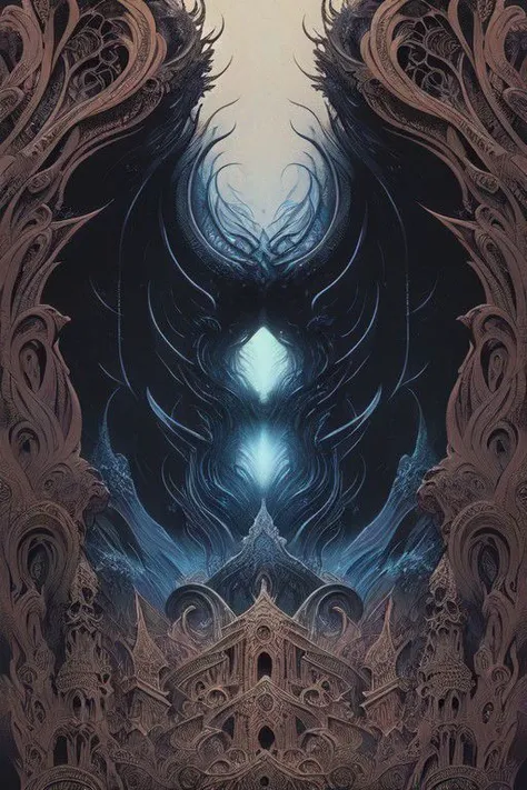by Zdzislaw Beksinski and Greg Tocchini, (neo-pop, masterful, beautiful:1.4), poster art, bold lines, hyper detailed, expressive, award winning, (otherworldly creature:1.4), (intricate details, masterpiece, best quality:1.4),
looking at viewer, dynamic pose, wide angle view,
<lora:add-detail-xl:1> <lora:xl_more_art-full_v1:0.5> <lora:NicolaSamori:0.5> in the style of nicola samori <lora:looking_at_viewer:2>