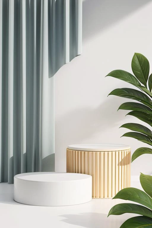 C4D style geometry background
