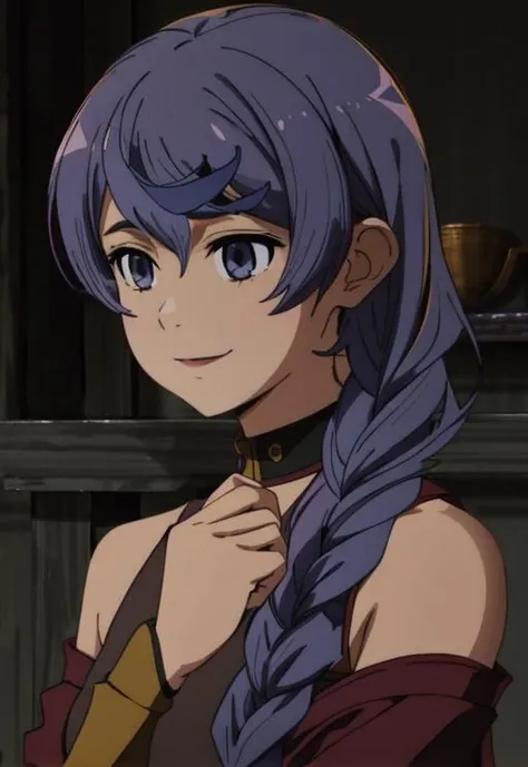 <lora:mushokutensei:0.8>, Rokari, smile, upper body, (acclaimed, alluring, captivating, exciting, gorgeous, striking:1.3), (ultra realistic, sharp focus:1.3)