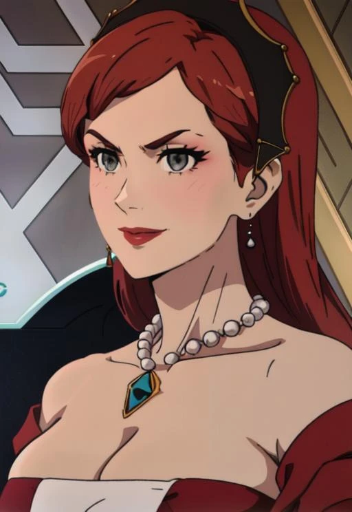 <lora:mushokutensei:0.8>, Hilda, smile, upper body, (acclaimed, alluring, captivating, exciting, gorgeous, striking:1.3), (ultra realistic, sharp focus:1.3)