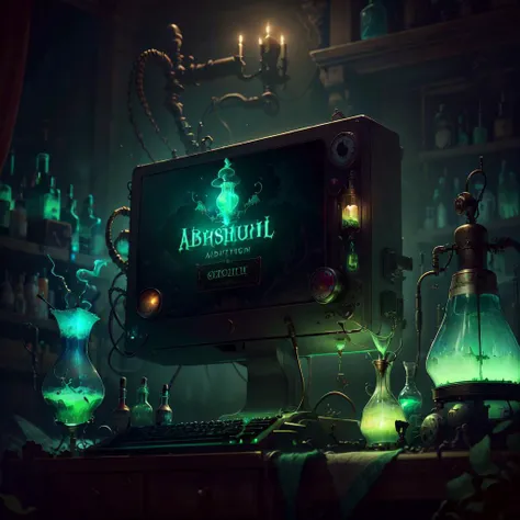 <lora:AbsinthePunkAI-000012:.9>  AbsinthePunkAI
computer