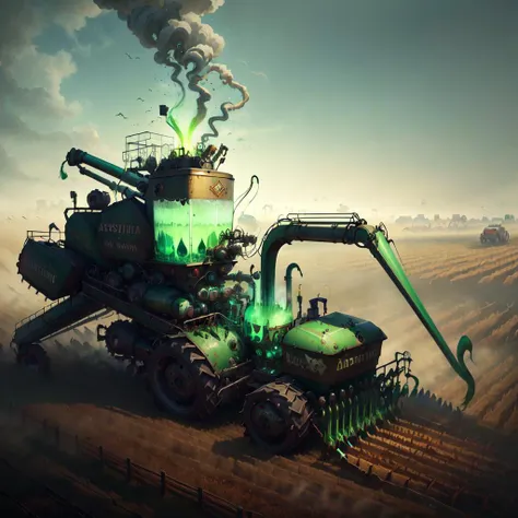 <lora:AbsinthePunkAI-000012:.9> AbsinthePunkAI
combine harvester