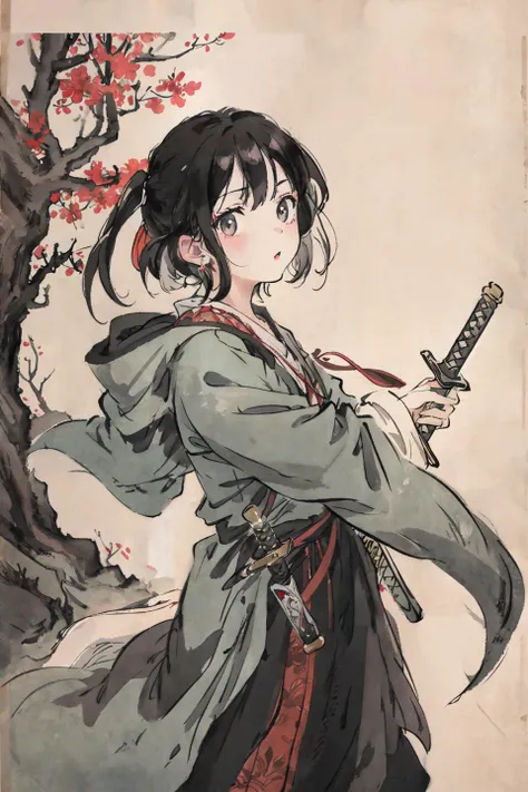 masterpiece,best quality,highly detailed,Amazing,finely detail,extremely detailed CG unity 8k wallpaper,score:>=60, 1boy,look like girl,holding weapon,holding sword,