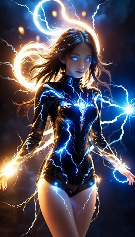 ((Dark)),epic,8k,fantasy,ultra detailed,Magic,((hood)),(hoodie),((((hair over one eye)))),
casting spell,blackhole,menancing,((glowing eyes)) ((BLUE eyes)),((glowing)),((Bloom)),magnificent,Masterpiece,absurdres,best quality,standing,1girl,human,evil,evil grin,apocalypse,destruction,end of the world,crazy eyes,Crazy,psycothic,looking down,superior,(sadistic),((demoniac)),spear,spectral,ghostly,circle,rim,rim light,crescent,abyssal,
Shorts,groin,hip bones,hip lines cowboy shot,Magic Circle,excessive energy,scifi,abyssaltech,dark energy,ethereal,dissolving,see-through,abyss,antitech,scifi,pure energy,thighs,<lora:loraxl_shanbailing_0927lightning-000010:0.5>,composed of elements of thunder,thunder,electricity,