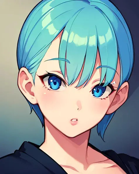 1girl, masterpiece, best quality, absurdres, wallpaper, detailed face, detailed eyes, Bulma, <lora:Vegeta:0.41> <lora:metalOwl:0.41>