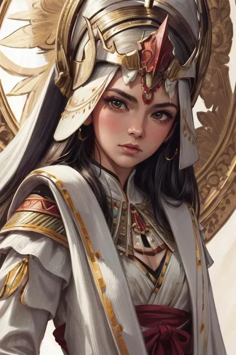 a profestional picutre of s4r4hsh4hi , with Pear - A body with wider hips and a smaller waist and bust. , 1girl <lora:MH_Amatsu_Armor_a1:0.7> amatsu armor, blademaster, Lost in Thought: Standing with shoulders slightly hunched, they gaze downwards, deep in thought. One hand may support their chin, and their brows are furrowed as they contemplate something profound. , camera angle wide shot and feet out of frame, photorealism,unreal 5 daz,perfectly drawed hands,perfectly drawed face,perfect body,extremely detailed artgerm greg rutkowski greg,((ultrasharp)),((masterpiece)),((best quality)),((ultradetailed)),((intricated details)),ultradetailed character,detailed face,intricated face details,<lyco:GoodHands-beta2:1>,extremaly detailed background,perfectly detailed face,character focus,intricated details of face,fFaceDetail <lora:add_detail:0.7> ultra realistic,32k,RAW photo,(high detailed skin:1.2),8k uhd,dslr,soft lighting,high quality,film grain, beautiful and aesthetic,extremely detailed