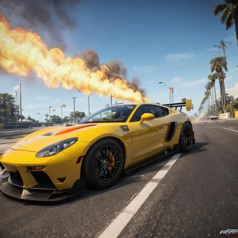 super cars, illegal driving, street racing, fire, action, need for speed, GTA 5, Forza, , big smile Sarasota, Florida photo, driver POV photo, near death, insane photo