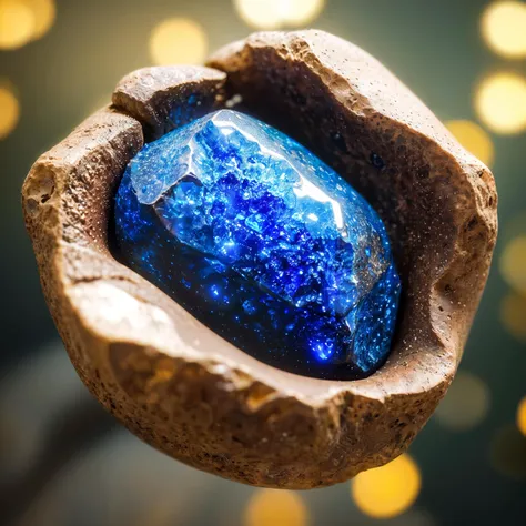 (masterpiece:1.0), (best quality:1.4), macro shot of rough (azurite rock:1.3) with (bokeh background:1.2), cryptids, (bokeh:1.4), (ultra highres:1.2), bokeh sparkles, (photorealistic:1.4), (8k, RAW photo:1.2), (sharp focus:1.4), macro photography, extreme close-up, microscopic, volumetric lighting, vignette, lowkey, glowing, focus stacking, extremely intricate, extreme detail, retouched, soft light,