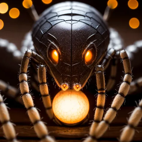 (masterpiece:1.0), (best quality:1.4), macro shot of (alien spider hybrid:1.3) with (bokeh background:1.2), cryptids, (bokeh:1.4), (ultra highres:1.2), (photorealistic:1.4), (8k, RAW photo:1.2), (sharp focus:1.4), macro photography, extreme close-up, microscopic, volumetric lighting, vignette, lowkey, glowing, extremely intricate, extreme detail, retouched, soft light <lora:Cryptids:0.5> <lora:add_detail:0.4>, <lora:epiNoiseoffset_v2-pynoise:1.5>,