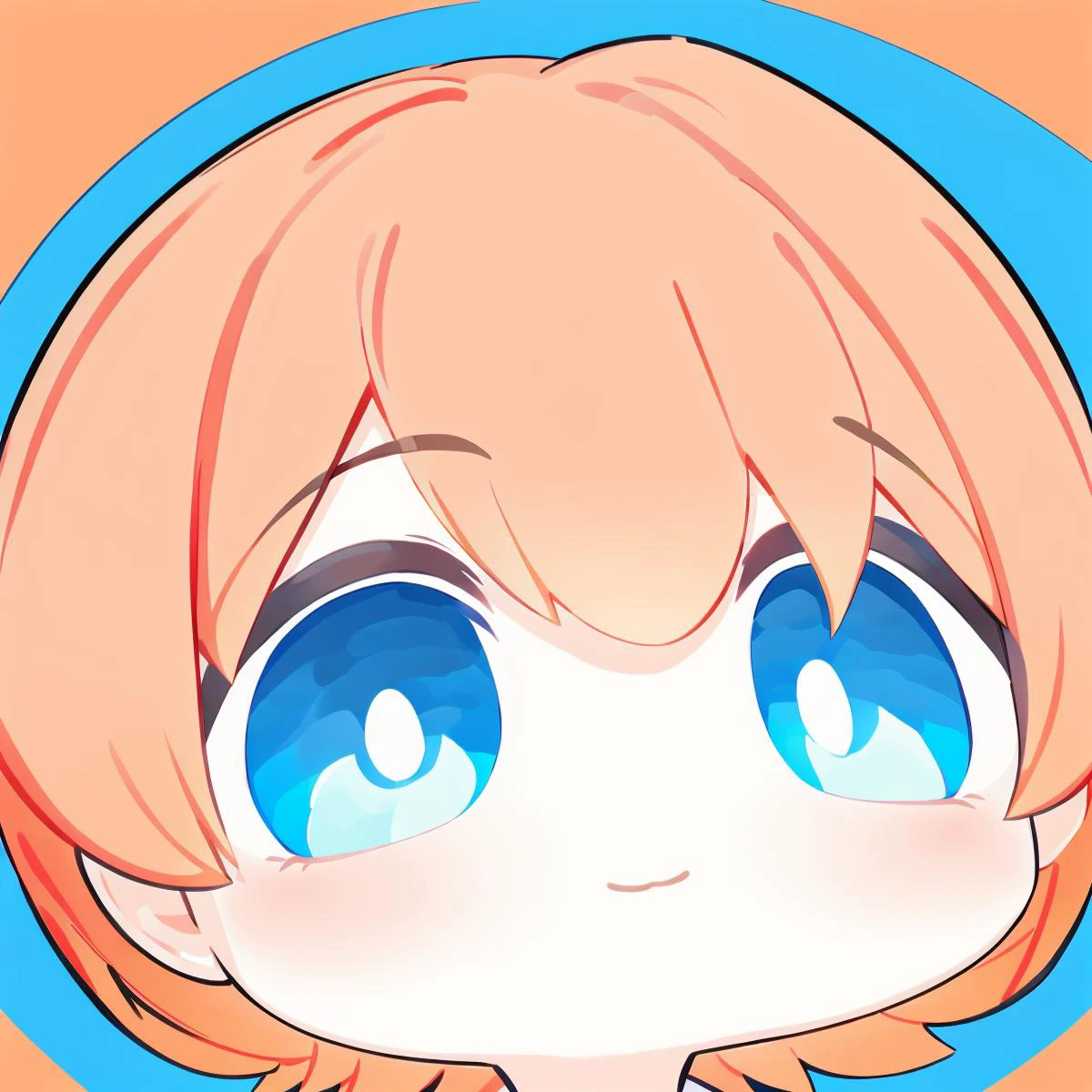 1boy, solo, male focus, <lora:Blue Archive Chibi Style:0.6>, chibi style, cute chibi style, looking at viewer, portrait, <lora:Senpai_2021_LOCON:0.6>, senpaica2021, blue eyes, orange hair, short hair