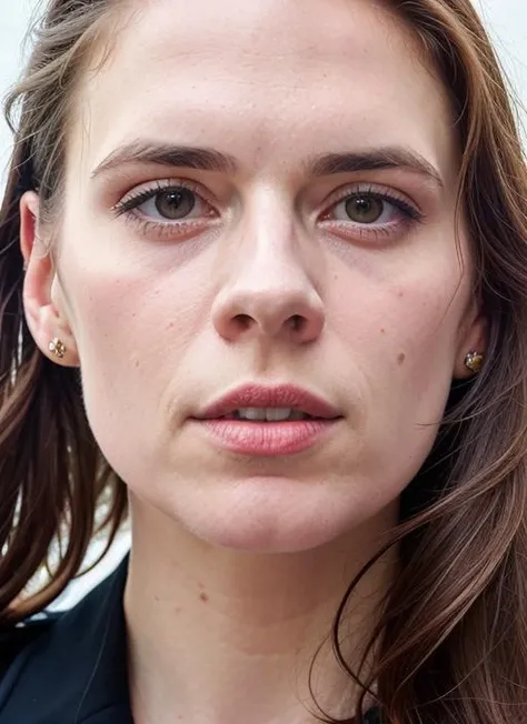 close up portrait of sks woman , by Flora Borsi, style by Flora Borsi, bold, bright colours, ((Flora Borsi)), by Michael Kenna, <lora:lora-small-hayley-atwell-v1:1>