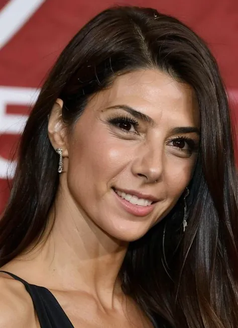 High detail RAW color Photo of gorgeous sks woman, smile, fit, toned, sexy look, high detail hair, (skin pores, skin imperfections), sharp body, highly detailed body, highly detailed face, sharp focus, 8k high definition, insanely detailed, intricate, masterpiece, highest quality, <lora:locon_marisatomei_v1_from_v1_64_32:1>