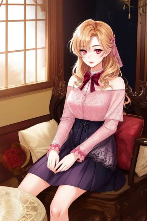 1girl, (shoujo-style), sitting, indoors<lora:EMS-250143-EMS:1.200000>